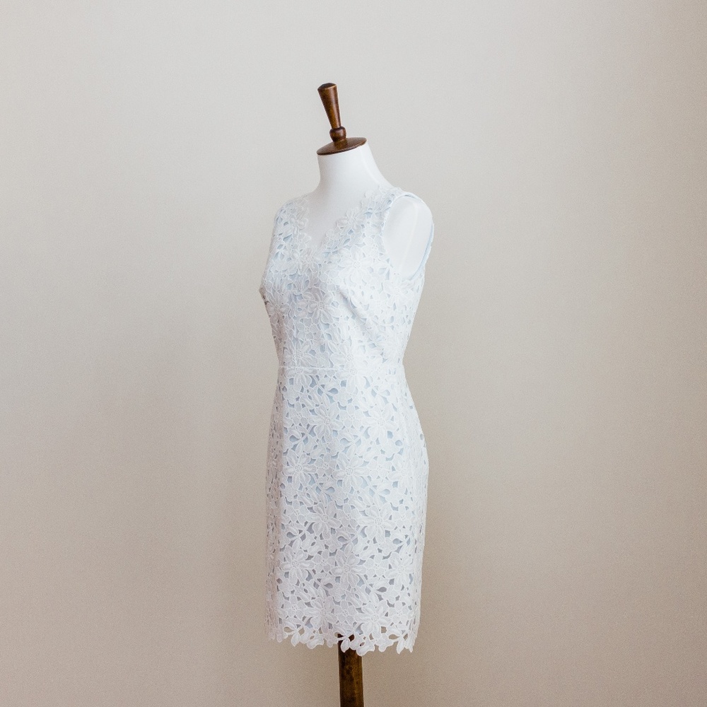 LOFT lace shift dress